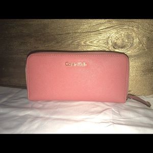 Calvin Klein Zip Around Wallet! Used Once